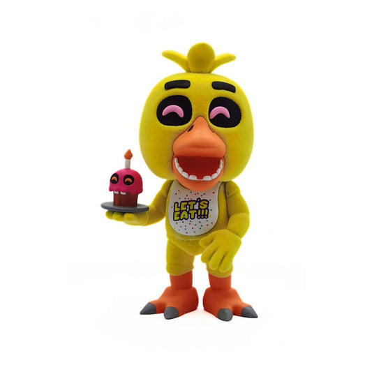 Five Night's at Freddy Vinyl Figur Chica Flocked 12 cm