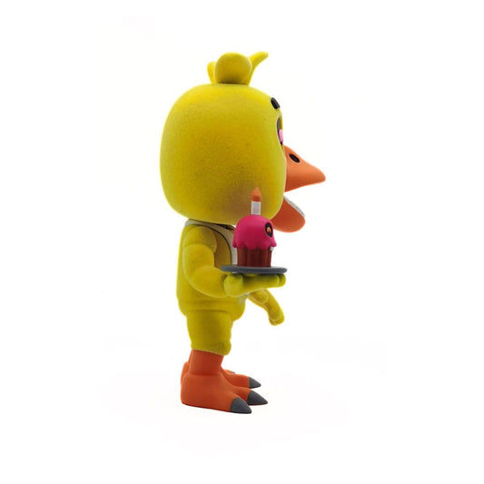 Five Night's at Freddy Vinyl Figur Chica Flocked 12 cm