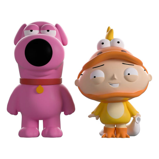 Family Guy Vinyl Figuren 2er-Pack Stewie & Brian Trick-Or-Treating 10 cm