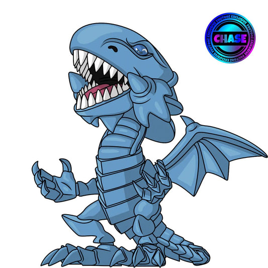 Yu-Gi-Oh! Vinyl Figur Blue Eyes White Dragon 10 cm