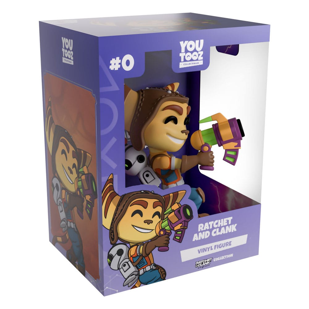 Ratchet & Clank Vinyl Figur Ratchet and Clank 10 cm