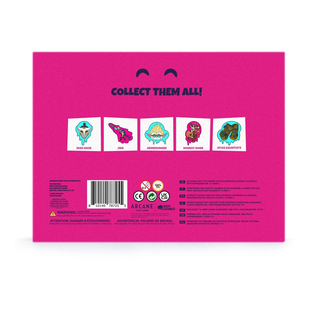 Arcane Ansteck-Pins Set 5 cm (6)